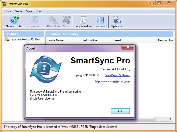 SmartSync Pro 4.1 Build 113