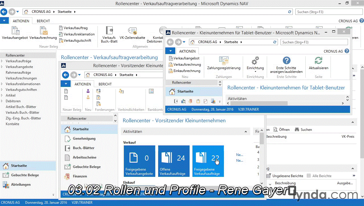  Microsoft Dynamics NAV 2015 – Grundlagen Einführung in die Bedienung der Unternehmenssoftware