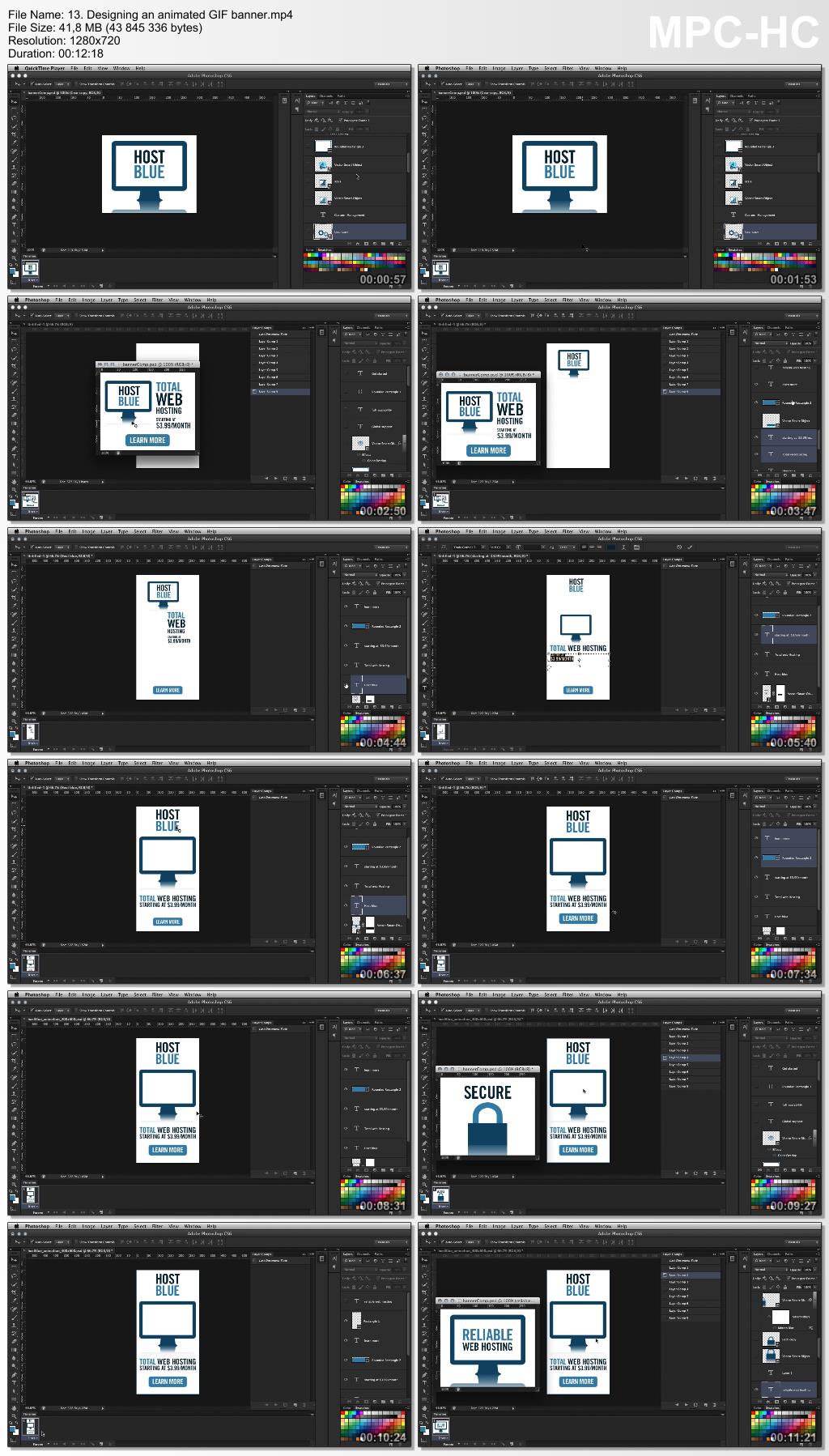 Dixxl Tuxxs - Creating Animated Web and Social Media Banners in Photoshop and Flash