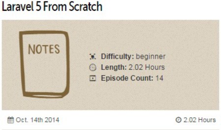 Laracasts - Laravel 5 From Scratch