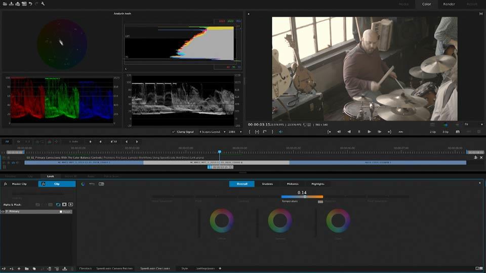 Lynda - Premiere Pro Guru: Lumetri Workflows using SpeedGrade and Direct Link