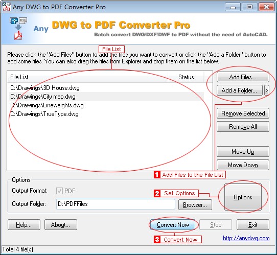 Any DWG to PDF Converter Pro 2013