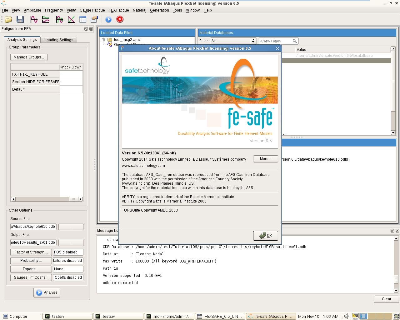 DS Safetech FE-SAFE 6.5 Linux