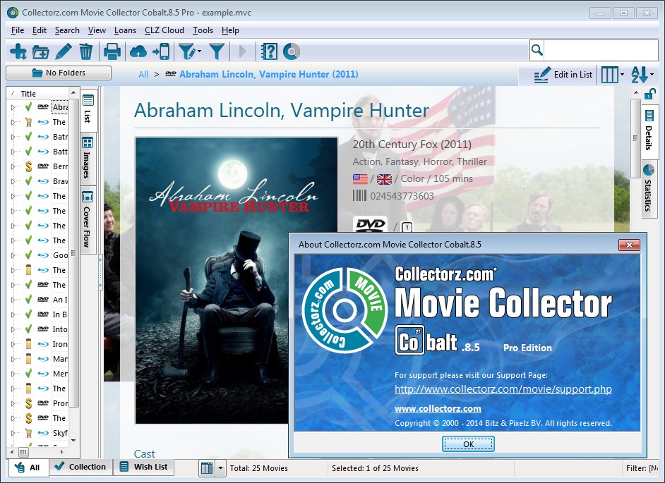 Collectorz.com Movie Collector Cobalt Pro 8.5