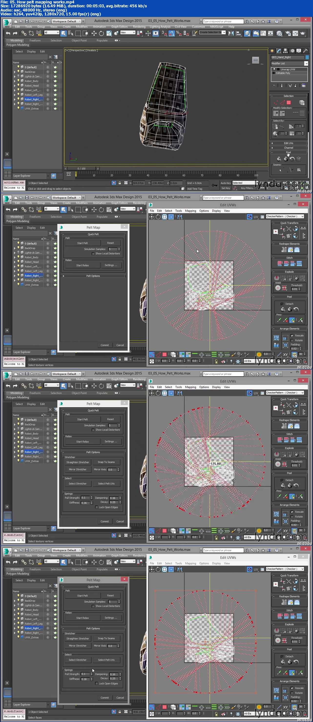 Lynda - Mastering UVW Mapping in 3ds Max