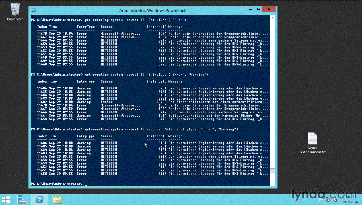  Windows Server 2012 R2: Troubleshooting Tools und Techniken zur Fehlerbehandlung und Problemvermeidung