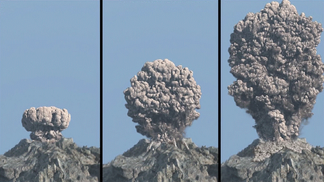 Simulating a Volcano Blast in Maya