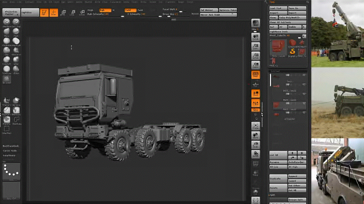 Gumroad - Kirill Chepizhko - Recovery Truck Concept Part 2