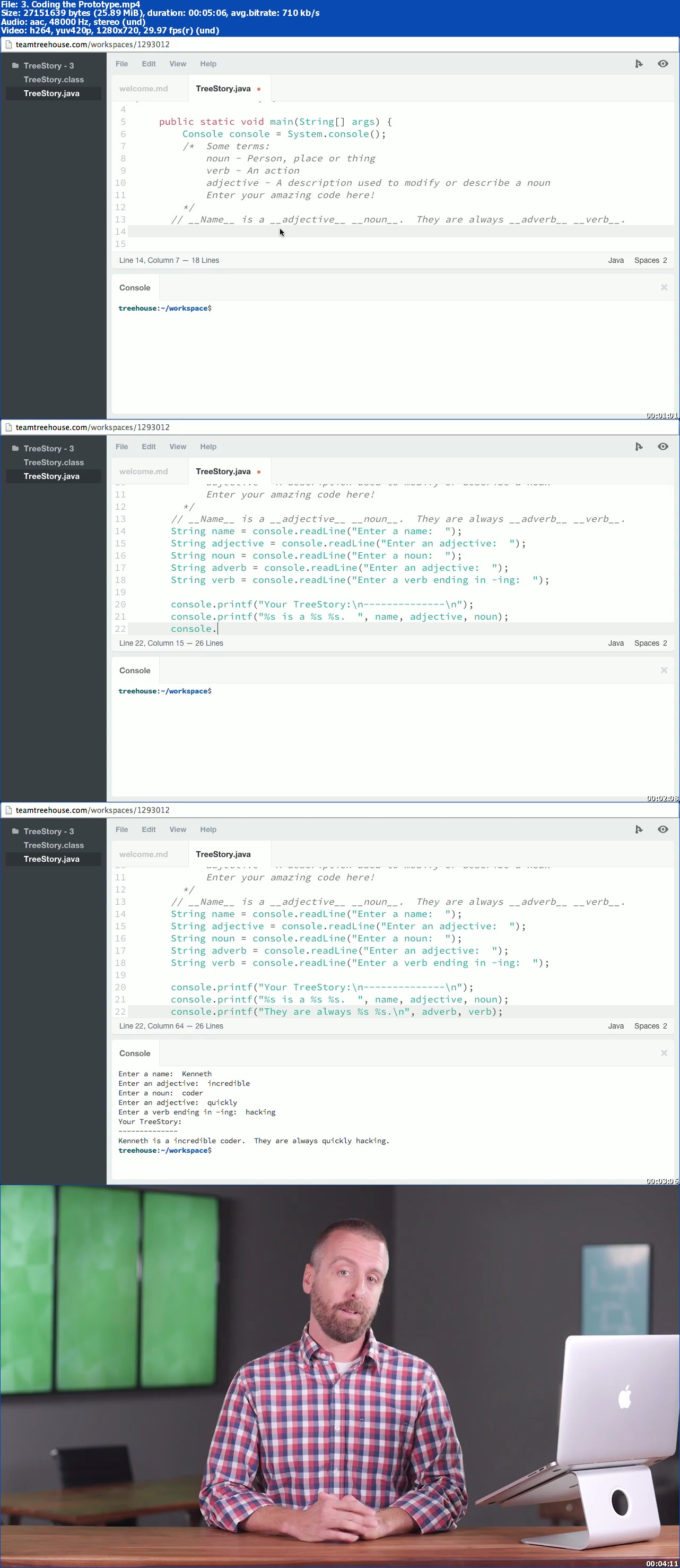 Treehouse - Java Basics