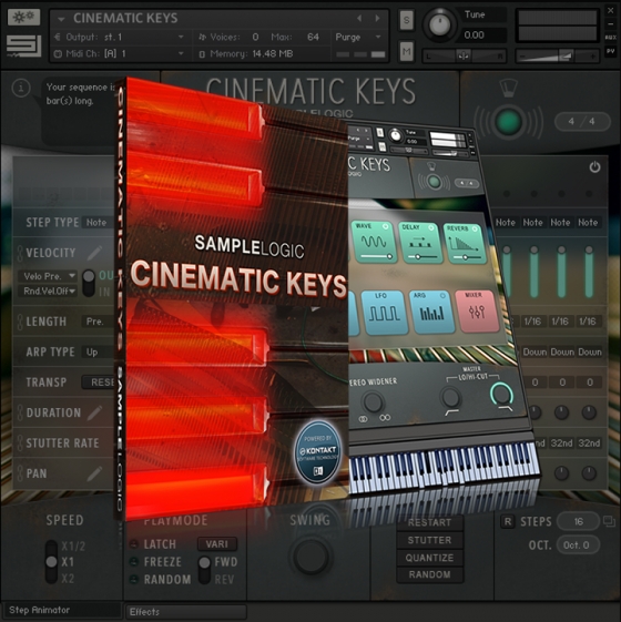 Sample Logic Cinematic Keys KONTAKT