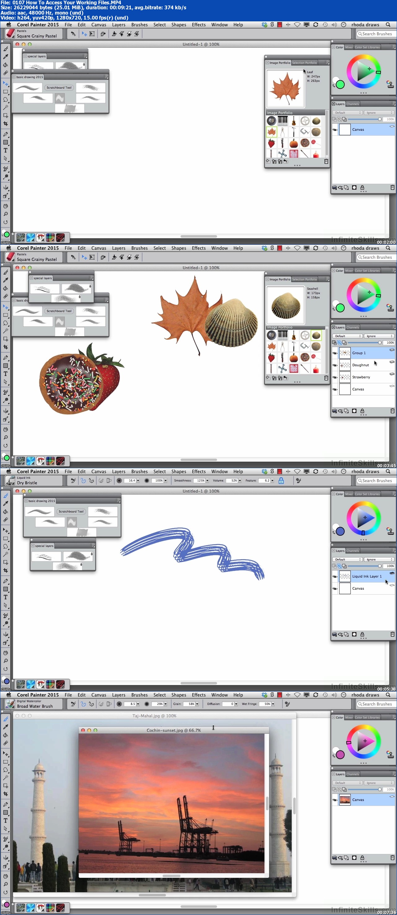 InfiniteSkills - Learning Corel Painter 2015 Training Video