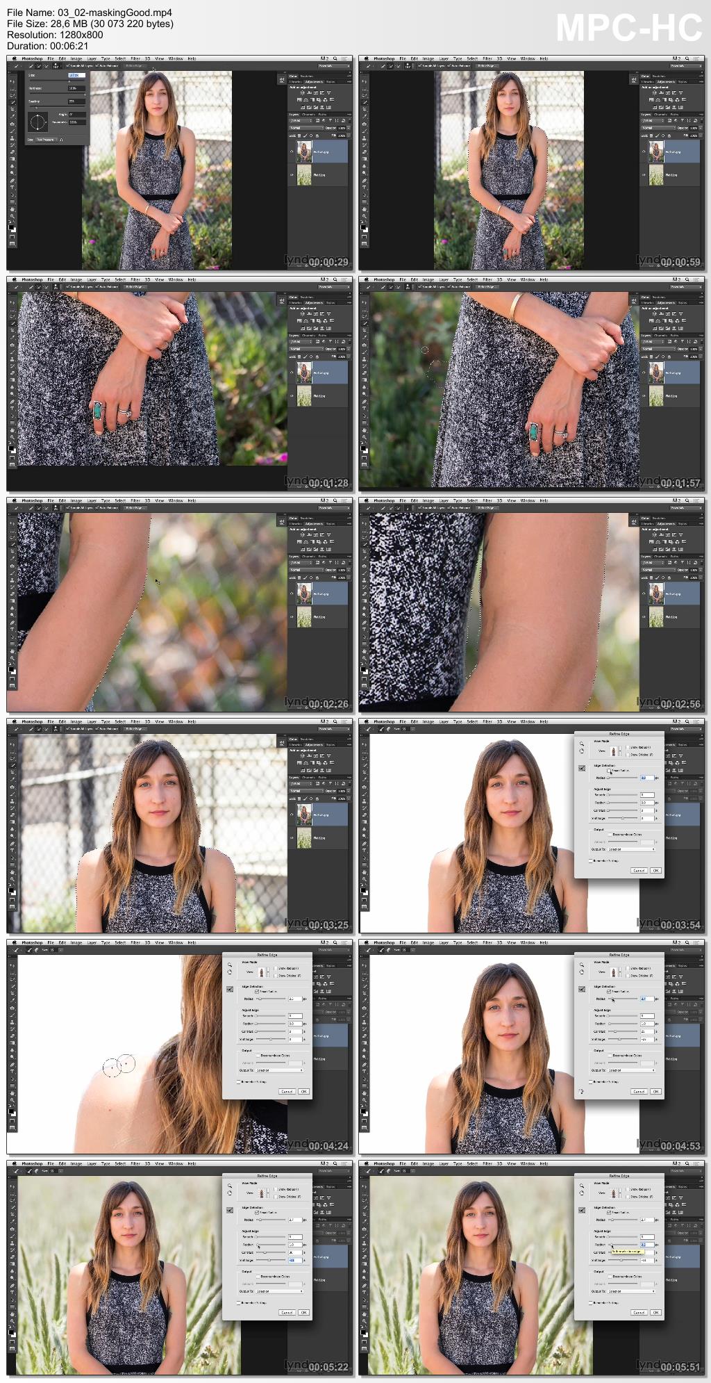 Lynda - Portrait Project: Fixing a Distracting Background