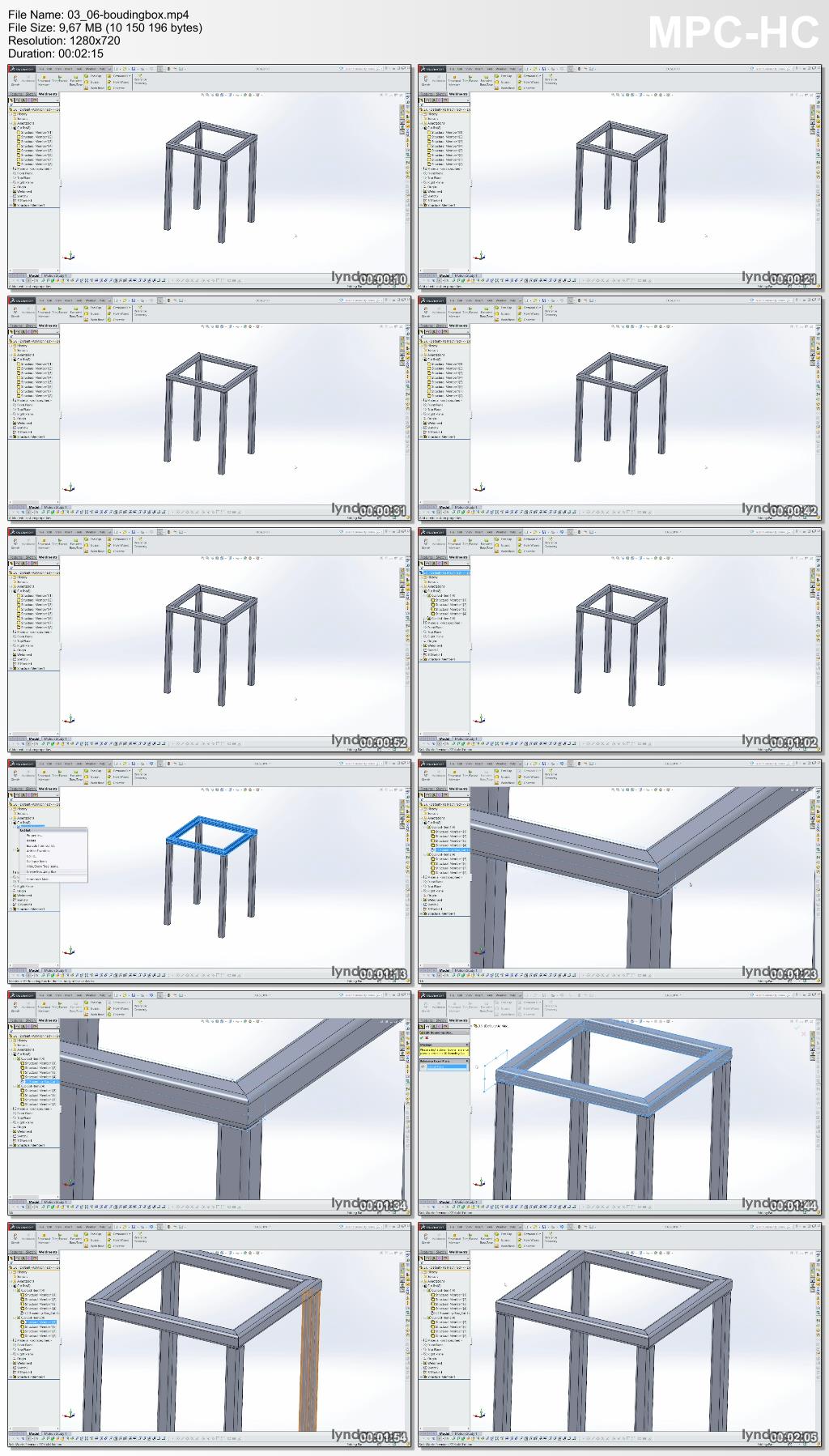 Lynda - Weldments with SolidWorks