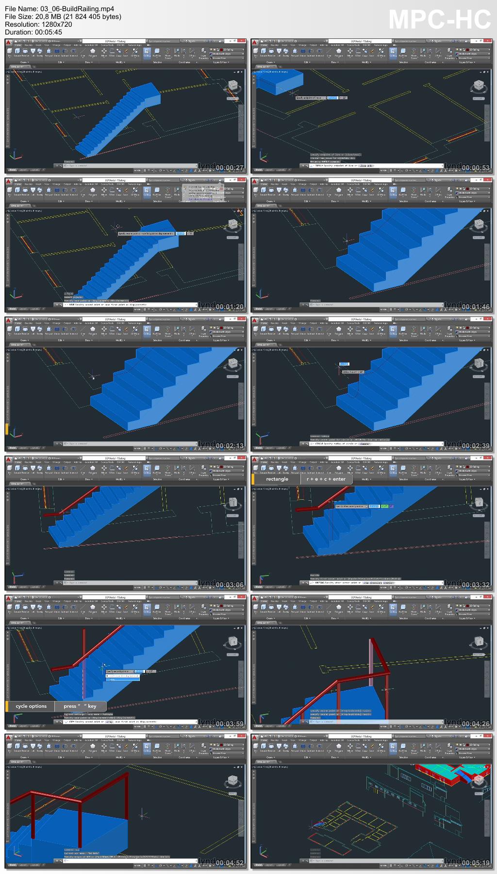 Lynda - 3D Architectural Modeling with AutoCAD