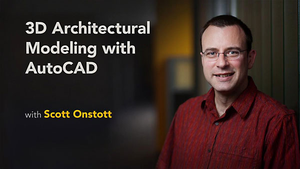 Lynda - 3D Architectural Modeling with AutoCAD