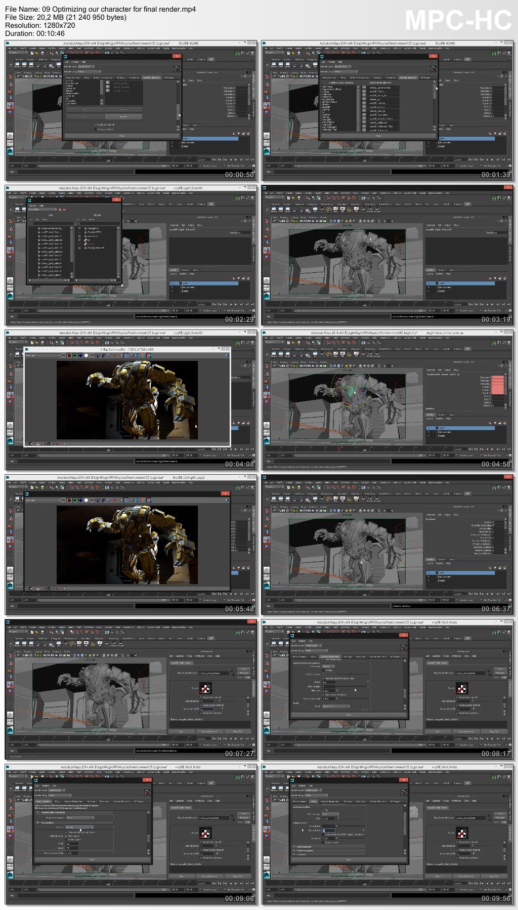 Dixxl Tuxxs - Lighting a Scene for Feature Film with V-Ray in Maya