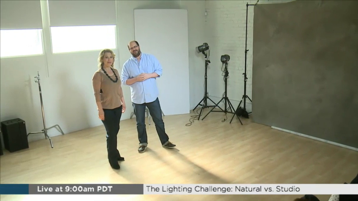 CreativeLIVE: The Lighting Challenge: Natural vs Studio (1,2 days)