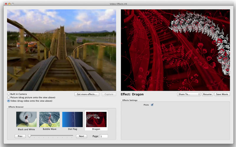 Video Effects #4 v3.0.4 Mac OS X