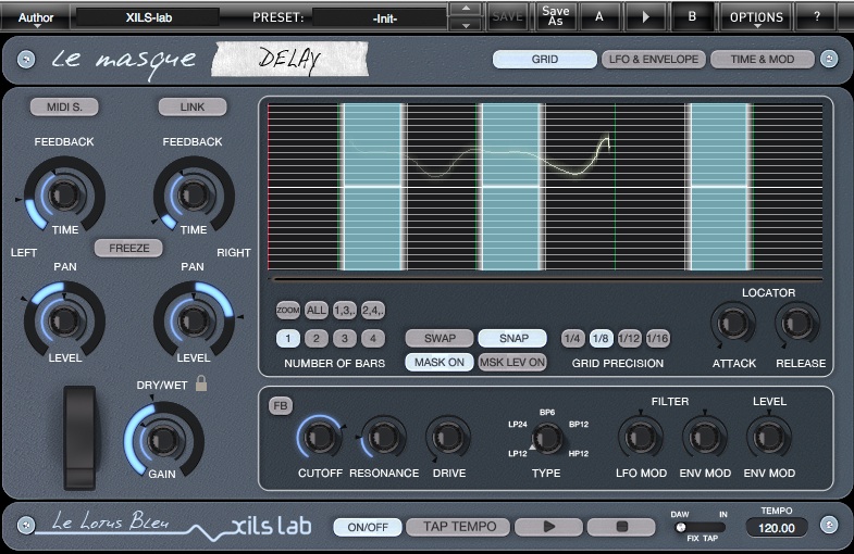 XILS-lab Le Masque Delay v1.0.0