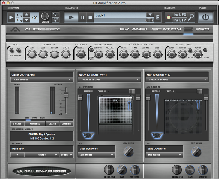 Audiffex GK Amplification 2 Pro v2.0.2 (Win / Mac OS X)