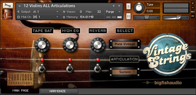 Funk Soul Productions Vintage Strings KONTAKT