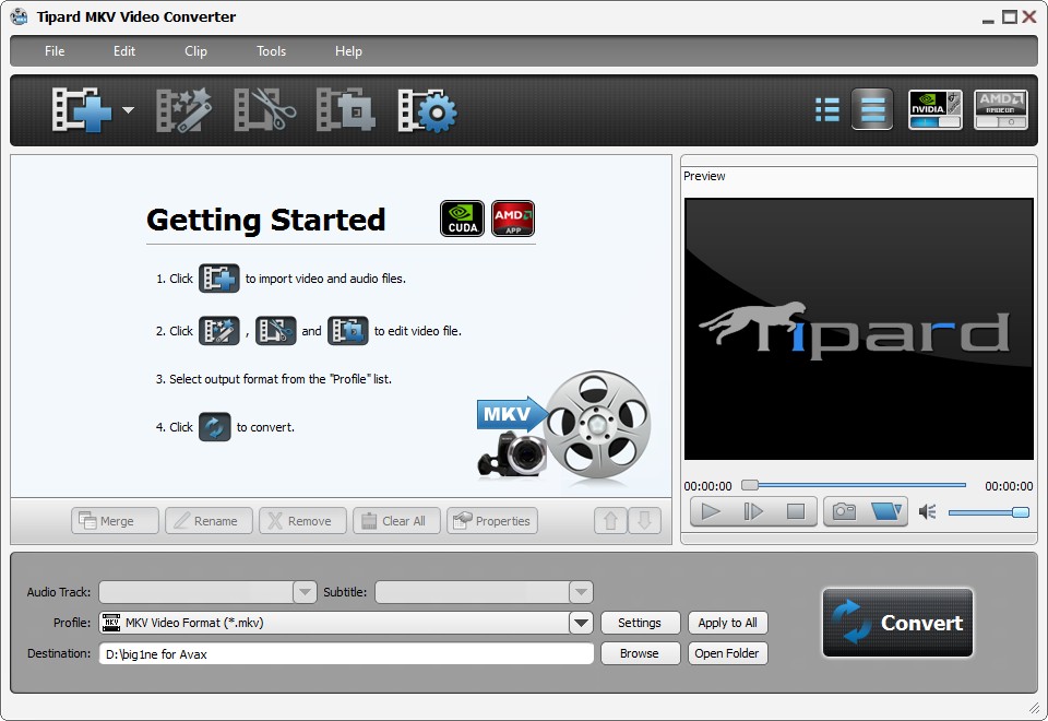 Tipard MKV Video Converter 7.1.52