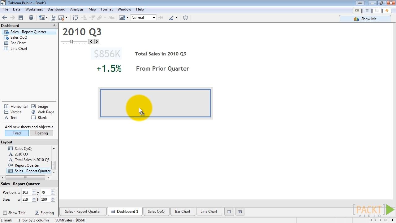 Building Interactive Dashboards with Tableau