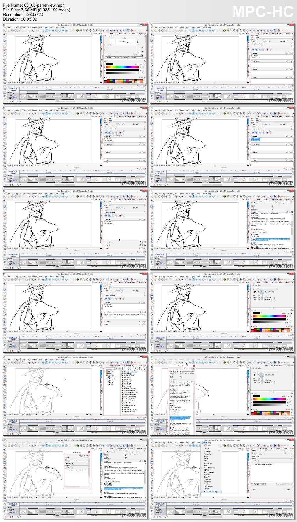 Lynda - Toon Boom Storyboard Pro Essential Training (w/Project Files)