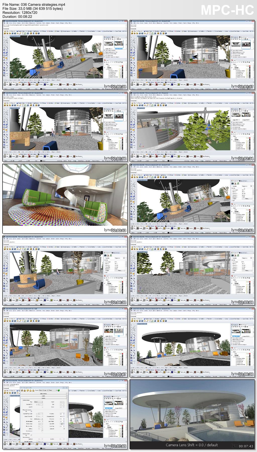 Lynda - Architectural Rendering with Rhino and V-Ray