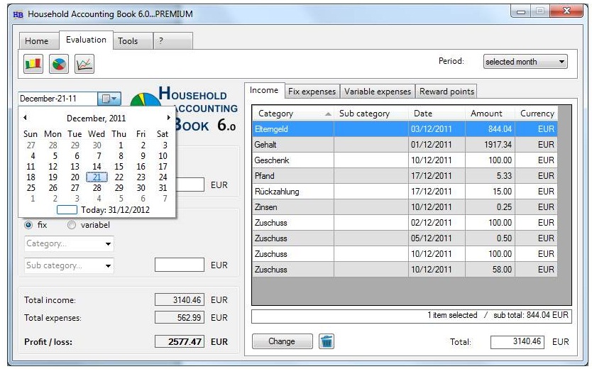 Household Accounting Book Premium v6.0.6 Multilanguage