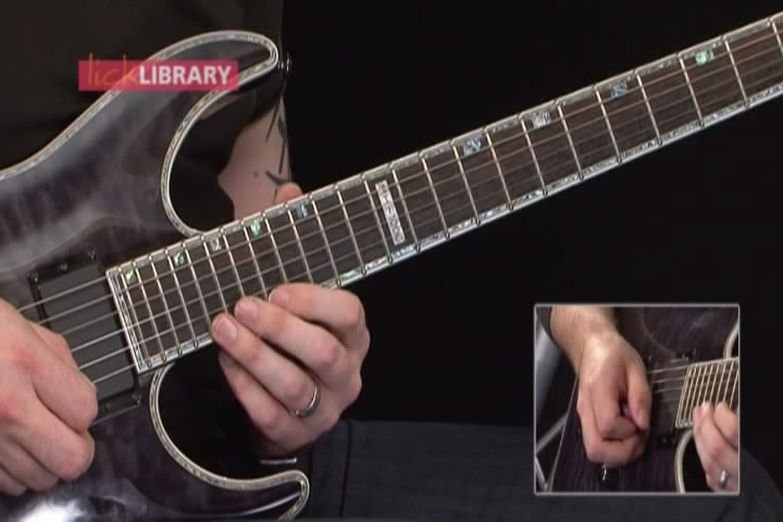 Lick Library - Quick Licks: Synyster Gates - Shred metal Key: D minor [repost]