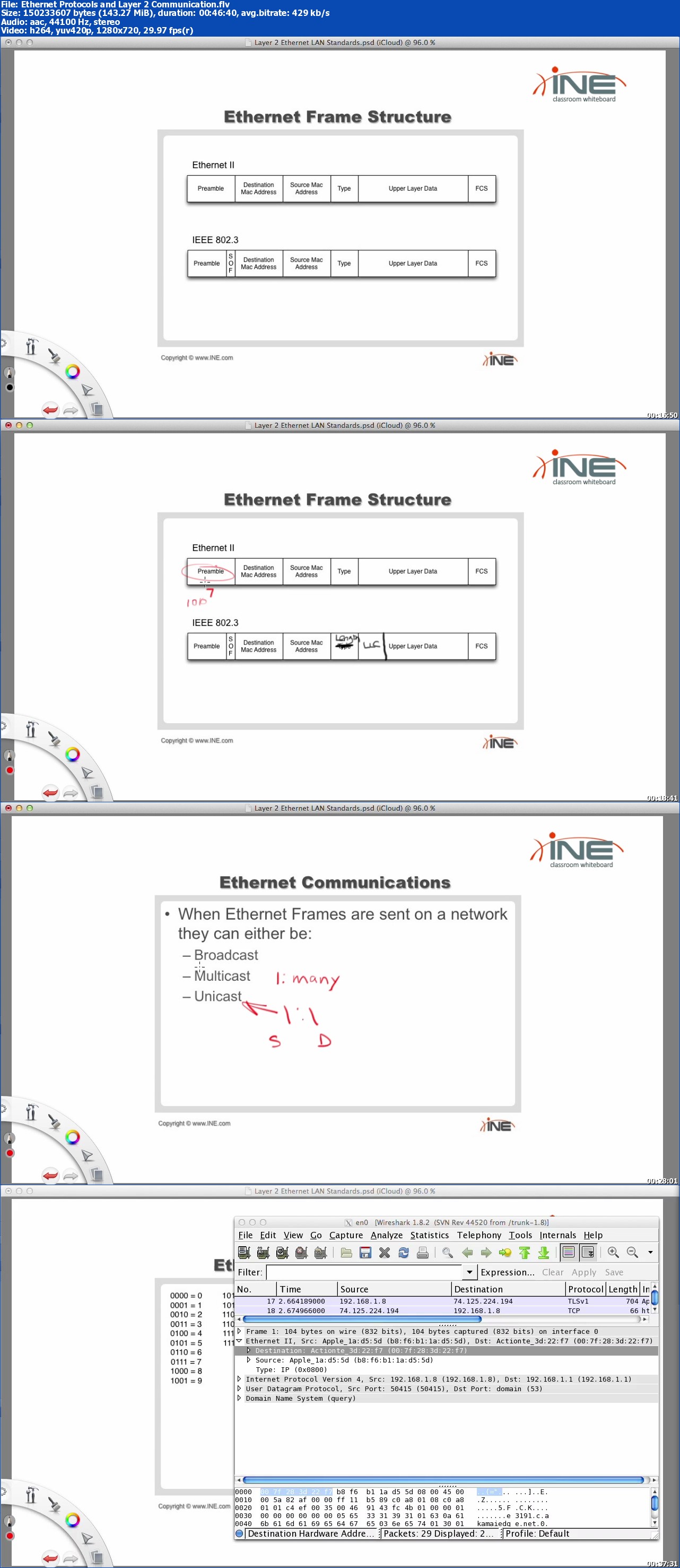 INE - Networking Fundamentals :: Network Communication Level 1