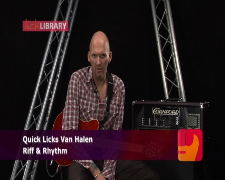 Guitar Quick Licks - Van Halen Style, Fast Rock Key of A