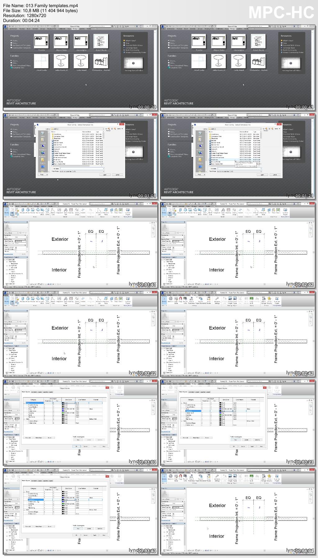 Lynda - Creating Revit Templates: Content