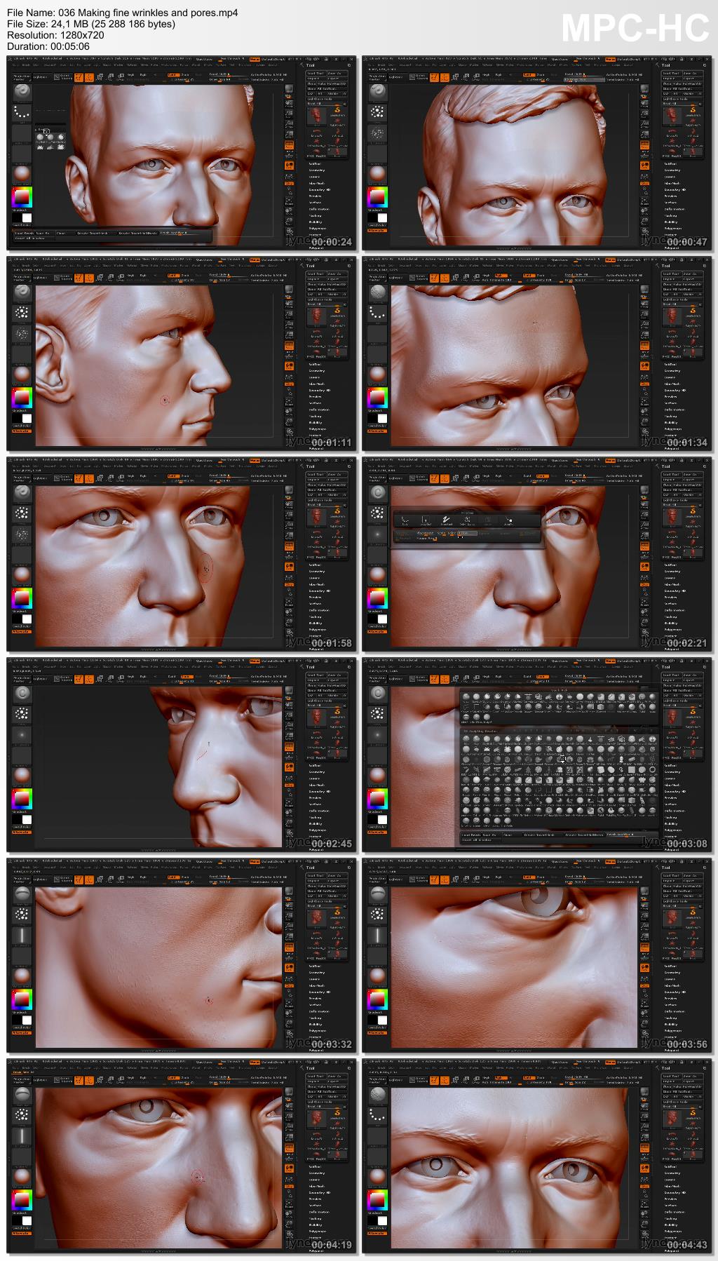 Lynda - Sculpting Portraits in ZBrush