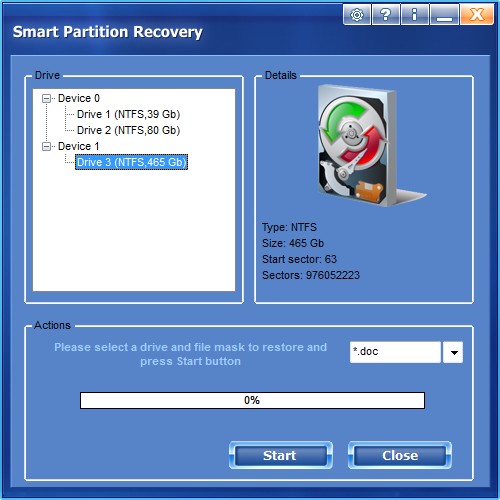 Smart Partition Recovery 2.5 DC 11.08.2014