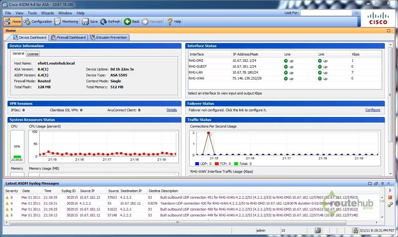 routehub - Cisco ASA and Next-Generation Firewall Training