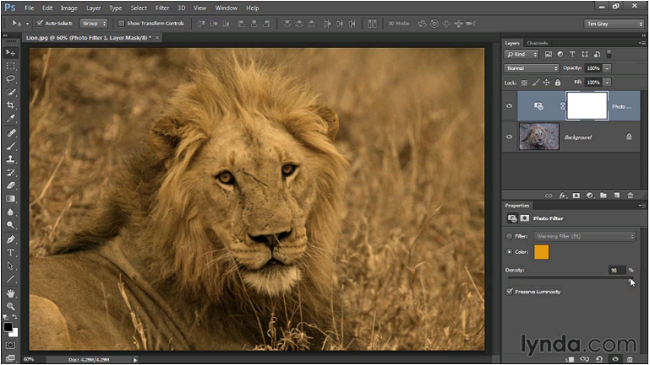 Up and Running with Color Correction in Photoshop CC