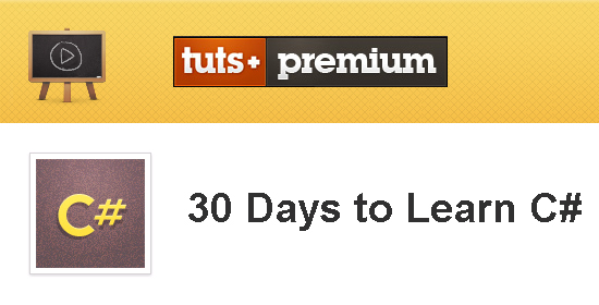 Tuts+ Premium - 30 Days to Learn C#