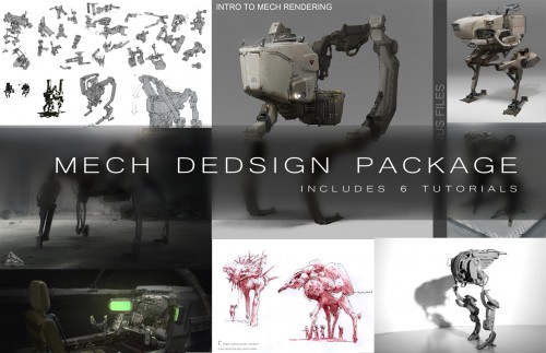 Gumroad - Mech Design Bundle Package by John Park