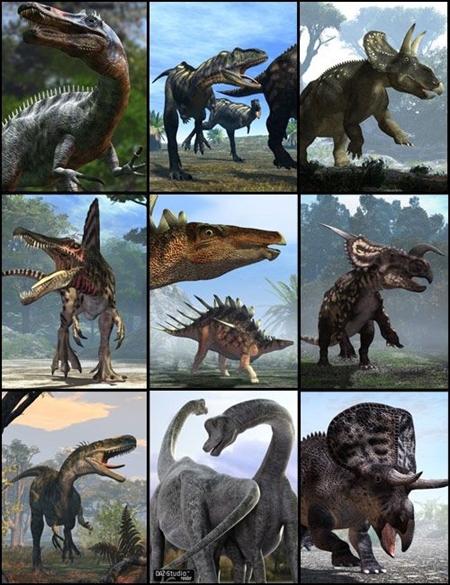 All Dinosaurs 3D Models