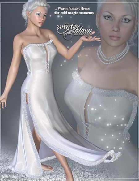 Winter Galaxy V4 Dress