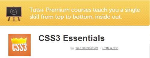 Tutsplus - CSS3 Essentials