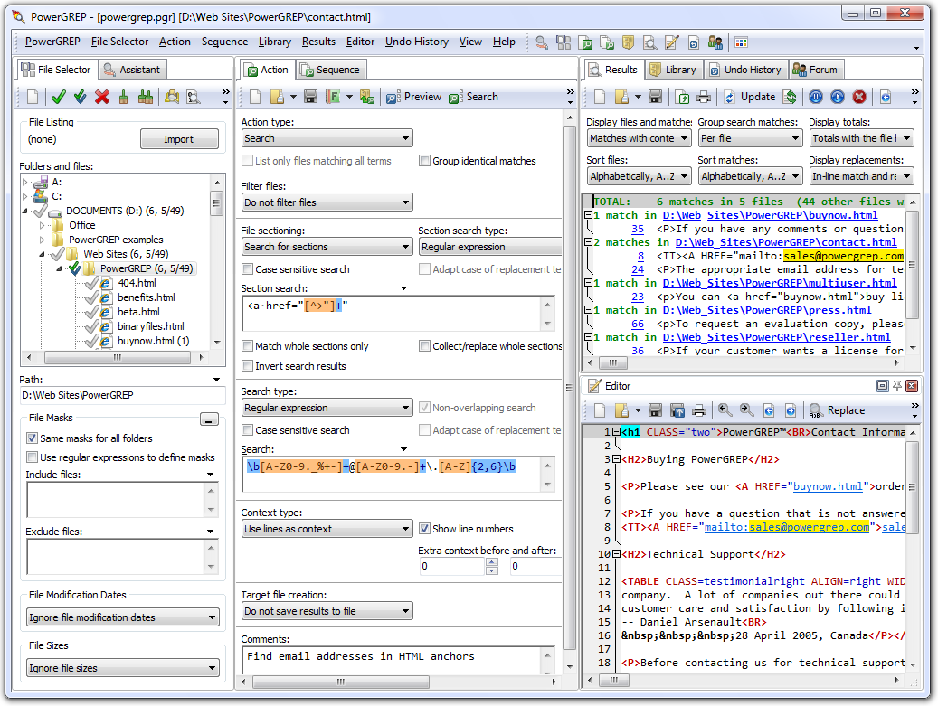 JGsoft PowerGREP 4.6.1 Portable