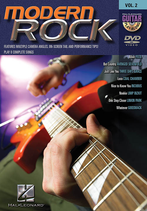 Guitar Play-Along – Modern Rock – DVD Volume 2