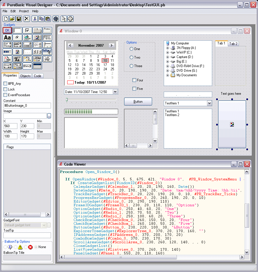 PureBasic 5.30 (Mac OS X / Linux)