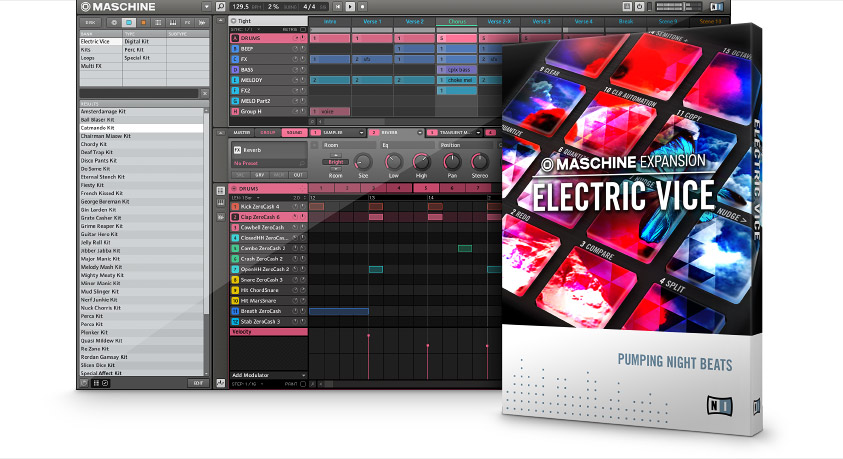 Native Instruments Maschine Expansion Electric Vice v1.1.0 HYBRID