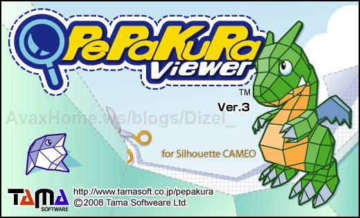 Tama Software Pepakura Viewer 3 for Silhouette CAMEO 3.0.4a