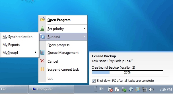 Exiland Backup Professional 3.8.0.1