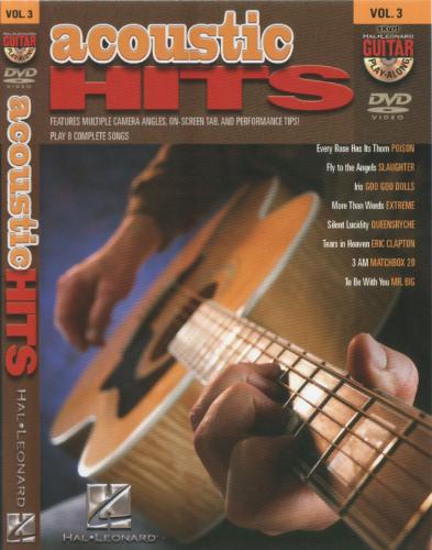 Guitar Play-Along: Volume 3 – Acoustic Hits